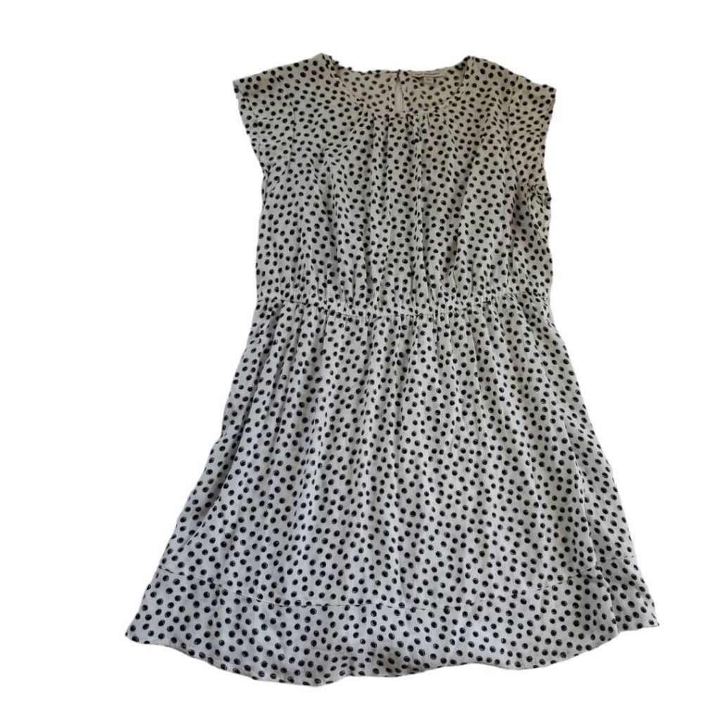 Free Assembly Black and White Polka Dot Dress - Size Large